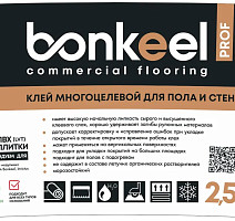 Сопутствующие материалы  Клей многоцелевой Bonkeel Prof для пола и стен 2,5 кг. фото 1 | FLOORDEALER